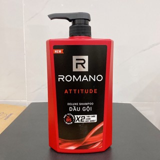 Dầu gội hương nước hoa romano attitude chai 650g