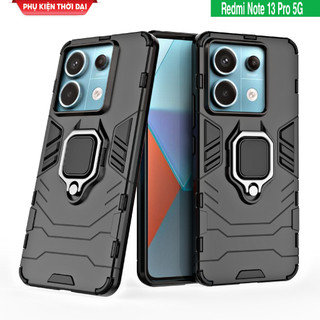 Ốp lưng Redmi Note 13 Pro 5G chống sốc iron man iring giá đỡ xem phim bảo vệ toàn diện
