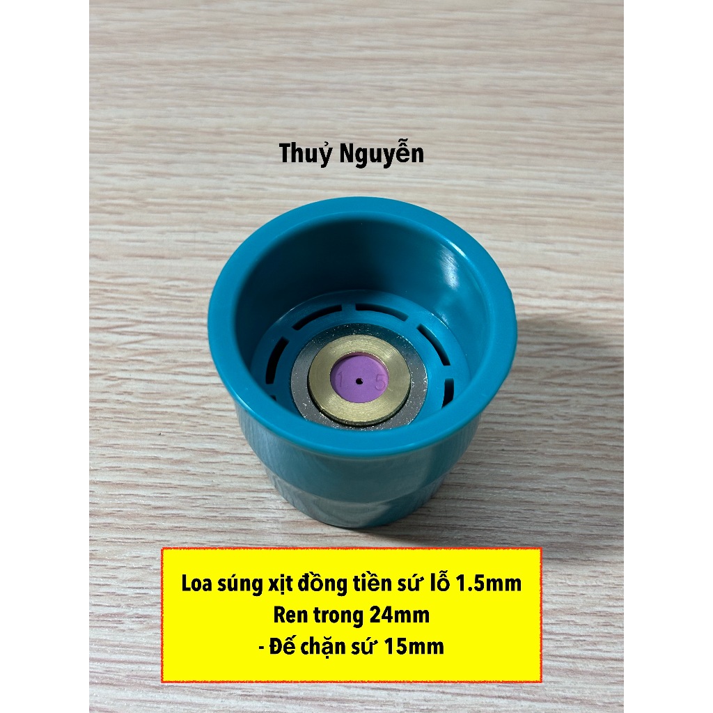 Loa súng xịt  lỗ 1.2mm và 1.5mm