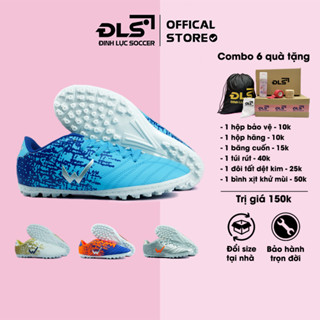 [SALE TẾT 2025] Giày Bóng Đá Chính Hãng Wika Ultra 5 Chính Hãng, Siêu Nhẹ, Ôm Chân, Da PU Cao Cấp ĐINH LỰC SOCCER