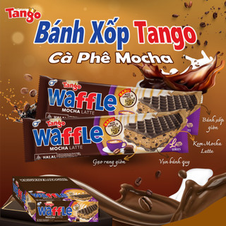 Bánh xốp tango waffle vị cà phê mocha thanh 25g
