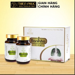 Viên bổ phế banikha thiên phúc - 2 lọ x 30 viên