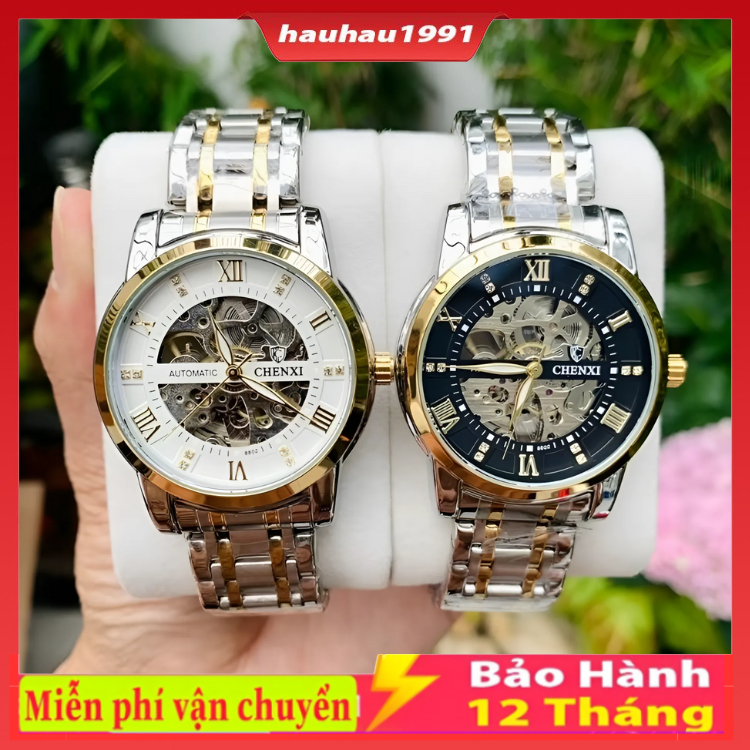 Đồng Hồ Cơ Nam Tự Động AUTOMATIC Chenxi CX8802 Dây Thép Cao Cấp Đẹp Thời Trang Sang Trọng Giá Rẻ
