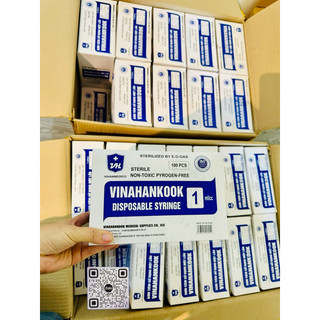 bơm tiêm sử dụng 1 lần VINAHANCOOK đủ size