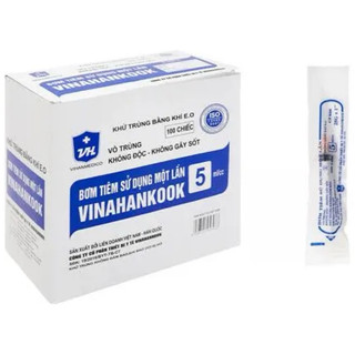 bơm tiêm sử dụng 1 lần VINAHANCOOK đủ size