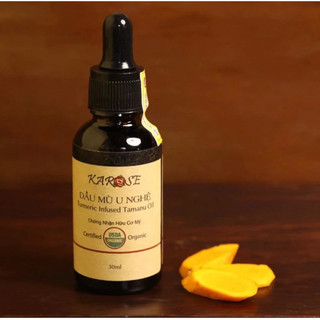 Dầu mù u nghệ 30ml dưỡng da, dùng cho cả da mụn