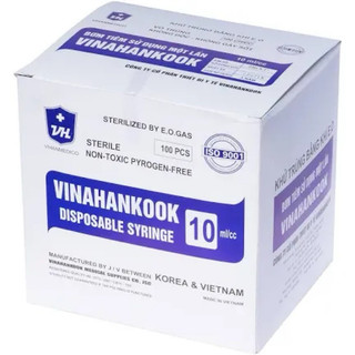 bơm tiêm sử dụng 1 lần VINAHANCOOK đủ size
