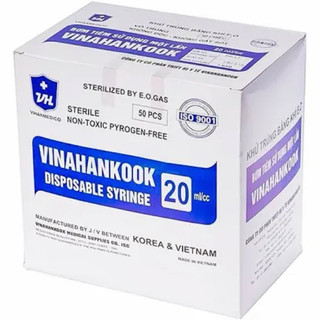 bơm tiêm sử dụng 1 lần VINAHANCOOK đủ size