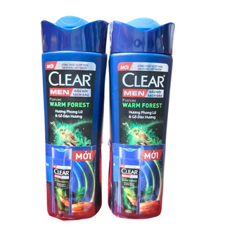 Dầu gội đầu Clear Men sạch gàu. Dầu gội Clear men Bạc hà mát lạnh/ Sạch sâu/Sạch Gàu 140g