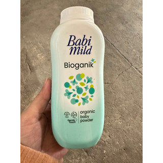 Combo 5 chai phấn Babi Mild xanh Bioganik 160g