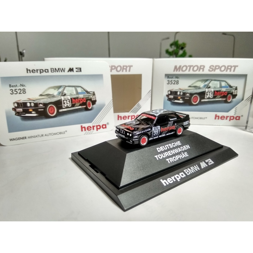 Mô hình 1:87 Herpa BMW M3 e30 DTT 1990 #35
