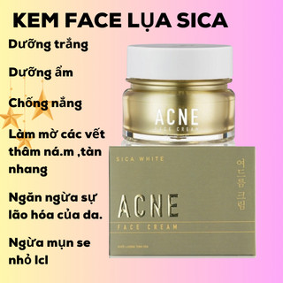 Giảm mụn, mờ thâm mụn, trắng trắng da - sica white - 25gr