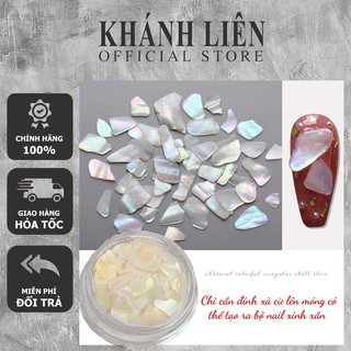 Hũ xà cừ Hàn Quốc 3D, xà cừ vân gỗ trang trí móng nail nghệ thuật- sử dụng ẩn gel- ẩn bột