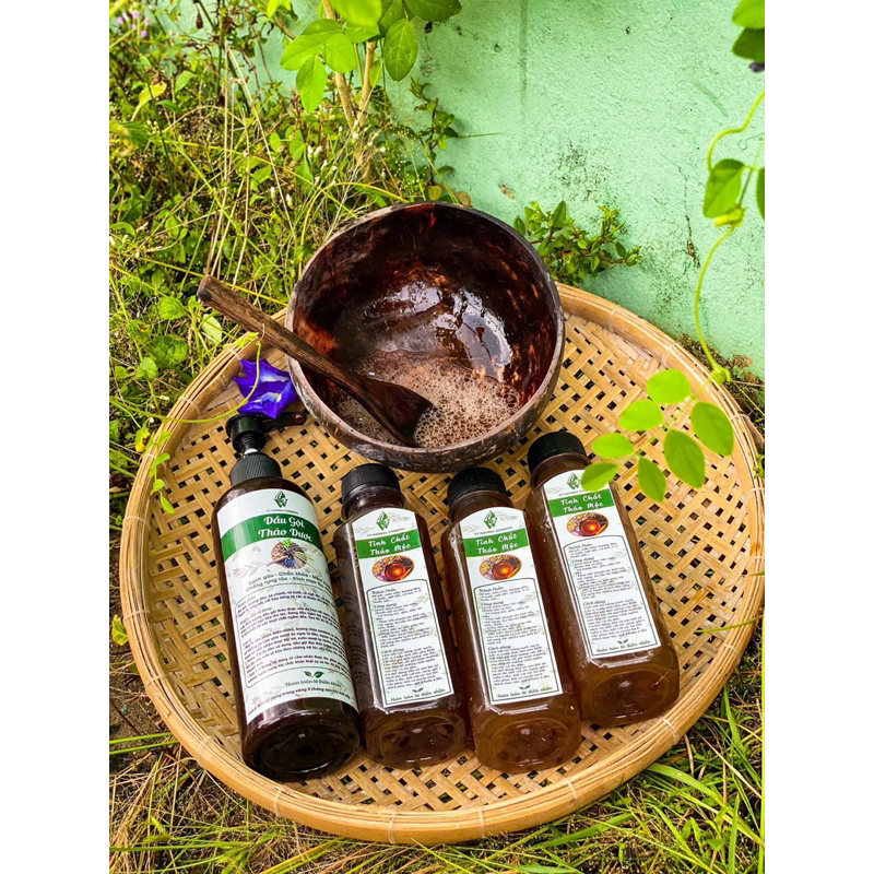 [KÈM QUÀ] COMBO DẦU GỘI THẢO DƯỢC NATURAL