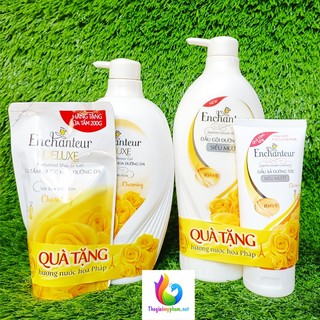 Combo Dầu Gội Enchanteur Charming 650g + Sữa Tắm Enchanteur Charming 650g