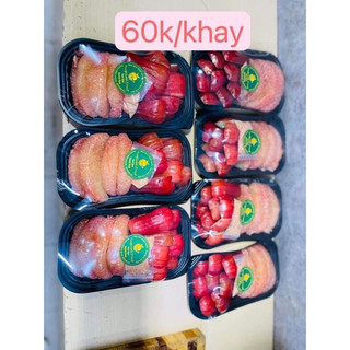 Khay mix roi bưởi