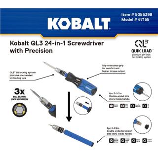 Tua vít kobalt 24-in-1 mỹ