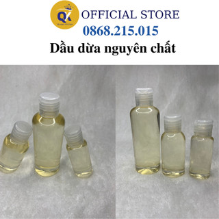 Dầu dừa nấu thủ công thơm lừng bao test (HSD 2 năm) 30ml