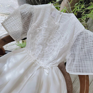 ĐẦM LƯỚI REN LỆCH TÀ