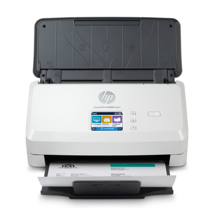 Máy scan HP ScanJet Pro N4000 snw1 (6FW08A)