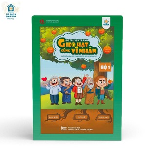 Sách dạy con - Truyện tranh Gieo Hạt Cùng Vĩ Nhân cho bé: Bộ truyện từ tập 1 đến tập 10