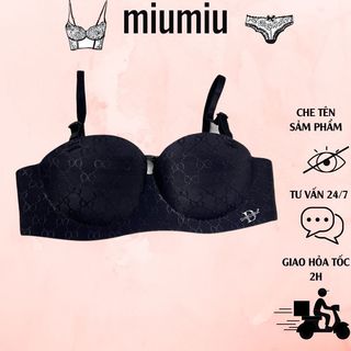 Áo ngực nữ đúc su không gọng mềm mại thoáng mát, Áo lót không dây đệm vừa nâng ngực sexy gợi cảm M2088