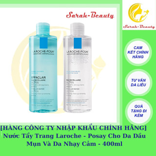 [CHÍNH HÃNG]Nước Tẩy Trang La Roche-Posay Effaclar Micellar Water Cho Da Dầu, Da Nhạy Cảm