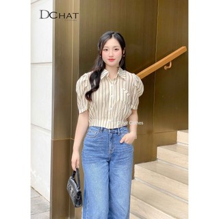 Áo sơ mi phom cloptop mịn mát Sm033