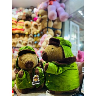 [[VƯƠNG QUỐC GẤU BÔNG STORE ] Gấu Bông Chuột Ngoại Giao Capybara Áo Lính