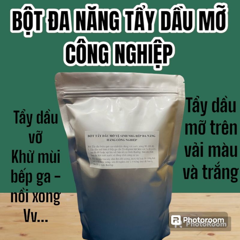 BỘT TẨY ĐA NĂNG CÔNG NGHIỆP - TẨY VẾT RỈ SÉT - LÀM SẠCH NHÀ BẾP -TẨ Ý VẾT DẦU MỠ KHỬ MÙI HÔI TRÊN VẢI ( Giá sỉ tại kho )