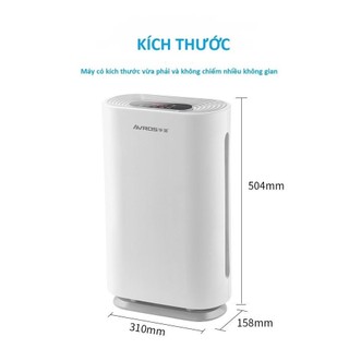 Máy Lọc Không Khí Gia Đình Air Purifier Công Nghệ Ion Âm Lọc Sạch Khói Bụi,Thanh Lọc Không Khí Diệt Khuẩn 99,9%