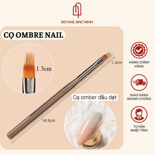 Cọ ombre nail, cọ ombre đầu dẹt, đầu tròn chuyên dụng vẽ móng
