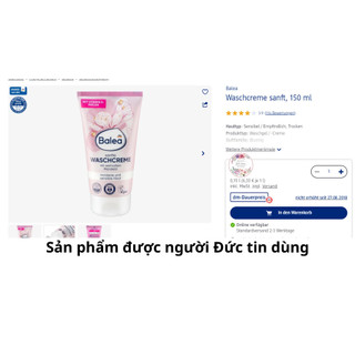 Sữa Rửa Mặt Balea 150ml Nội Địa Đức Cho Da Dầu Da Khô Da Nhạy Cảm