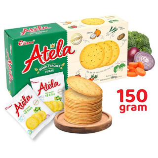 Bánh Atela Cracker Libra vị rau hộp 150g