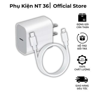 Bộ Sạc nhanh 20W đầu cắm type C ổn định chống cháy nổ không nóng máy bảo hành 12 tháng 1 đổi 1 HTH TECHNOLOGICAL