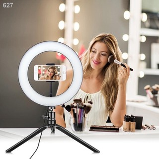 Đèn Livestream 26, 30cm 33cm ,Để Bàn, 3 Chế Độ Sáng, Quay 360 Độ, Chụp Ảnh, Make up - FALCON Store