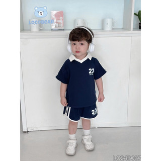 Bộ short Polo thể thao số 23 bé trai