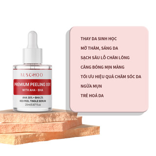 Tinh chất Peel da sinh học AUSCHOO 20ml mờ thâm, trắng da, se khít lỗ chân lông PREMIUM PEELING X91