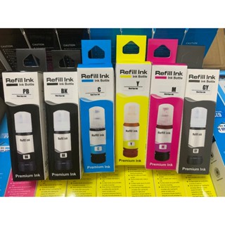 Bộ mực 6 màu tự đổ cho máy in Canon Mg6130, Mg6230, MG5230, MG5130, MG8130, MG6330, MG7130, ...