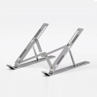 Giá đỡ laptop, điện thoại, máy tính bằng nhôm có thể điều chỉnh được độ cao, đế kê laptop nhôm cao cấp
