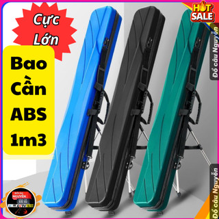 Bao đựng cần câu chất liệu ABS chịu lực , khoang chứa lớn có chân chống