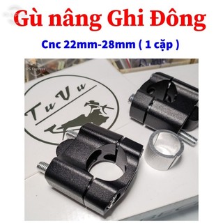 Gù nâng ghi đông cnc phi 22mm và 28mm