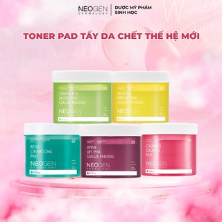 Toner Pad Tẩy Da Chết Dưỡng Ẩm Da, Se Khít Lỗ Chân Lông Neogen Dermalogy