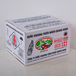 Nước khoáng Công đoàn Quang Hanh 20 chai [Hàng có sẵn]