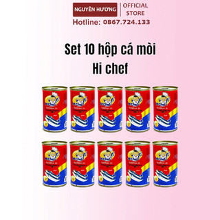 Cá hộp hi chef thái lan, cá mòi đóng hộp hi chef thái lan