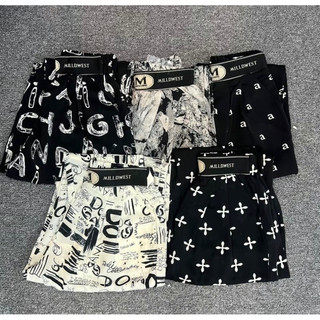 Quần Lụa Baggy Siêu Mát Cạp Chun Lưng Cao Chất Lụa Mango Cao Cấp