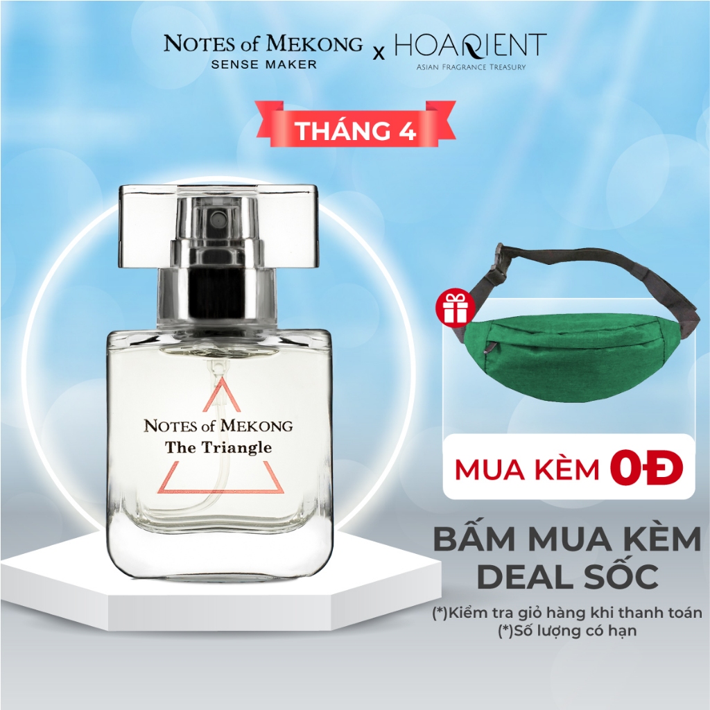 Nước hoa unisex Notes of Mekong - The Triangle EDP 30ml