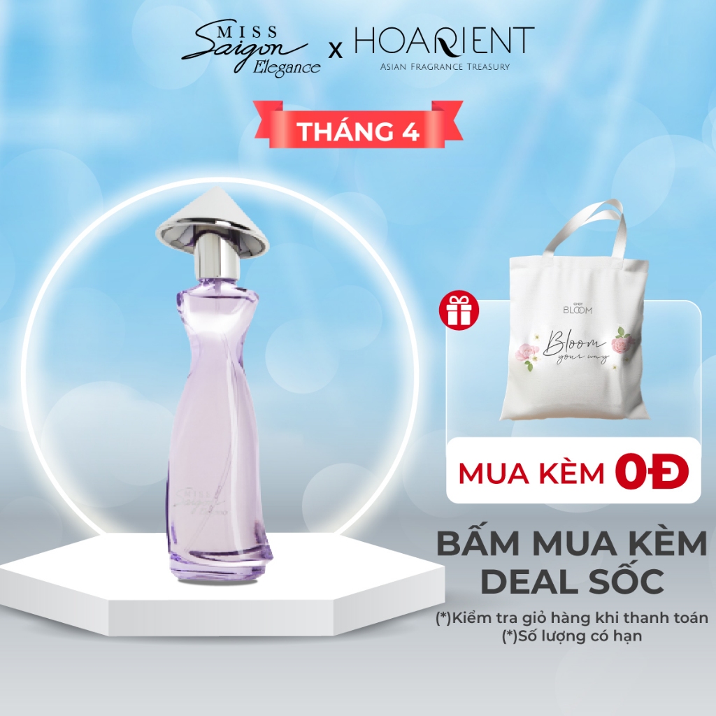 Nước Hoa nữ Miss Saigon Elegance Amethyst 50ml - Hương Quyến Rũ