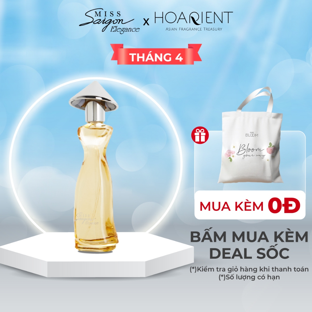 Nước hoa nữ Miss Saigon Elegance Amber 50ml - Hương Duyên Dáng