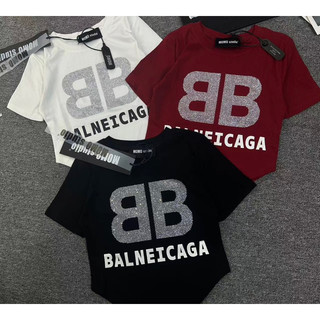Áo Phông Croptop BB Đính Đá